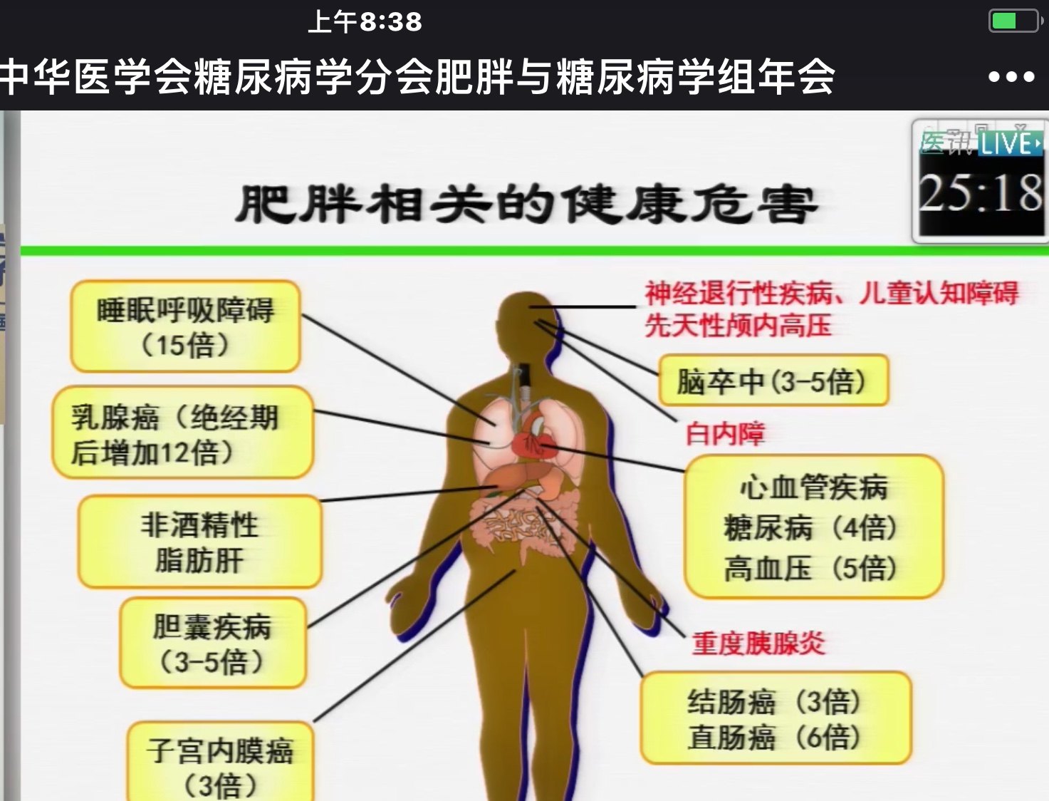 肥胖的危害