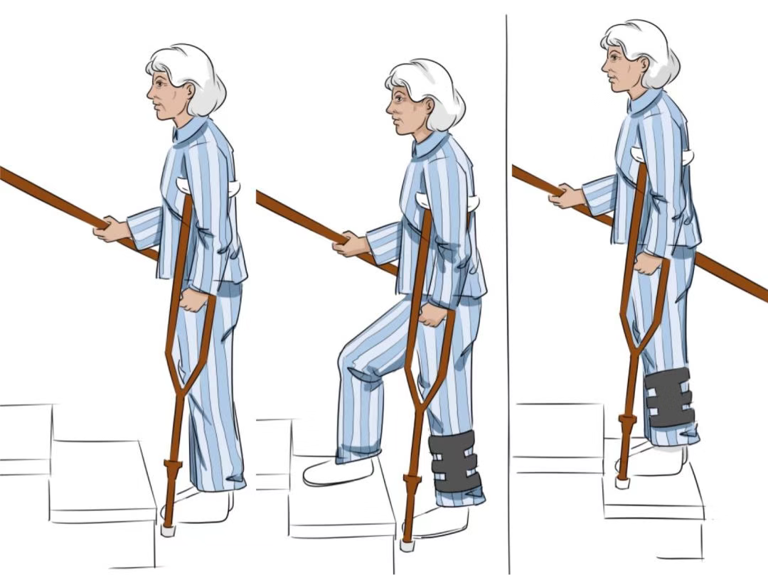 辅助行走工具手杖拐杖使用方法及注意事项