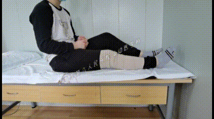 100-130 ° 抱腿屈膝(每次15分钟,一天2-3组)