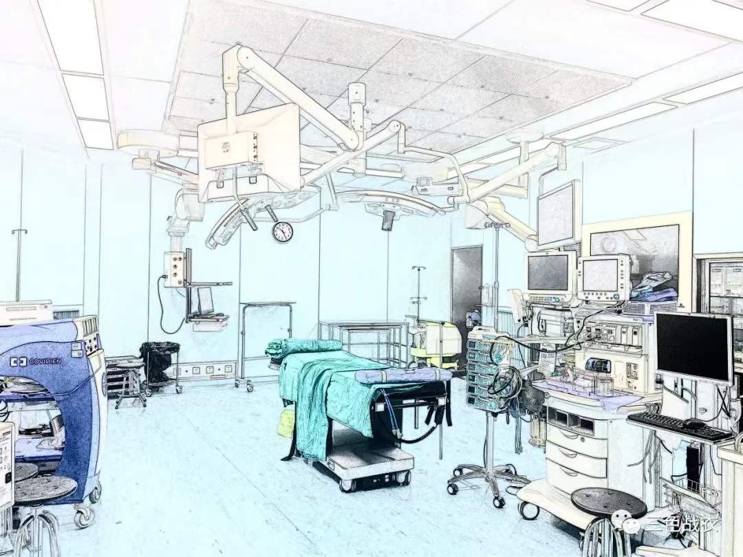 手术室画法图片