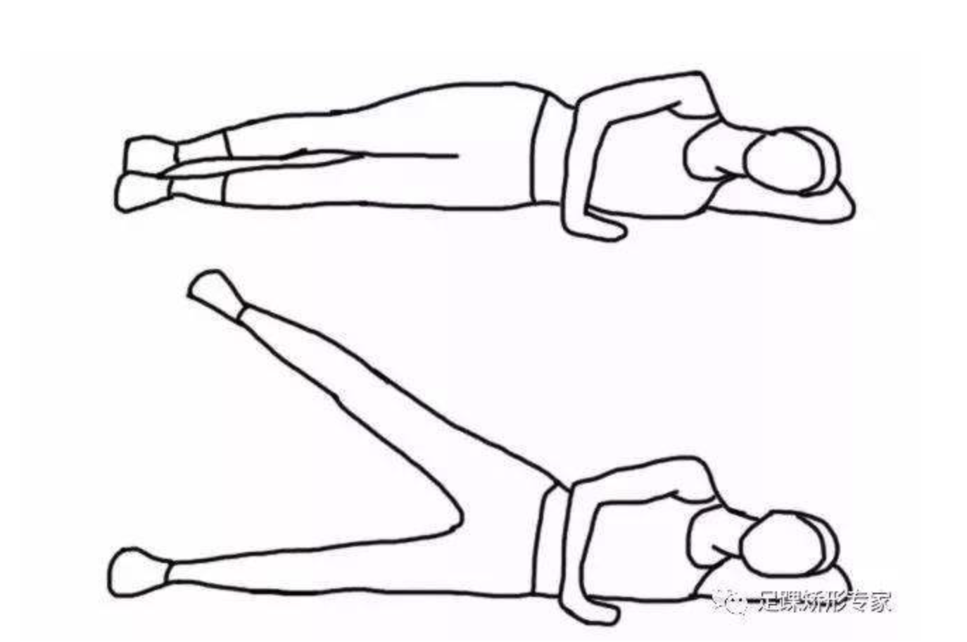 臀肌挛缩锻炼姿势图图片
