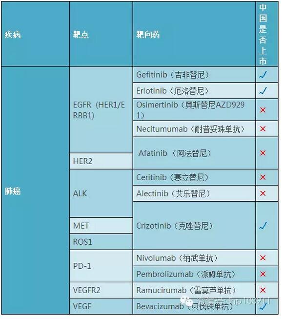 胃癌靶向药胃肠道间质瘤靶向药肝癌靶向药食管胃结合部癌靶向药多发性