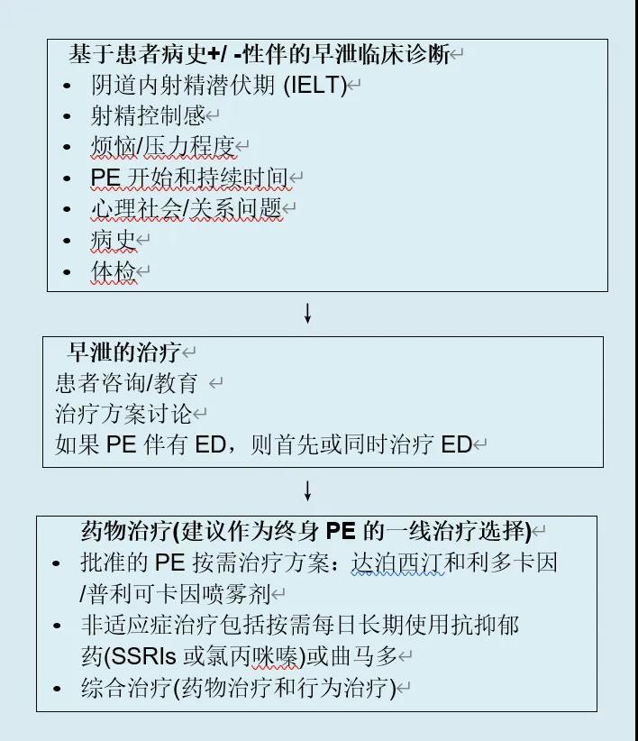 歐洲泌尿外科學會早洩pe指南解讀